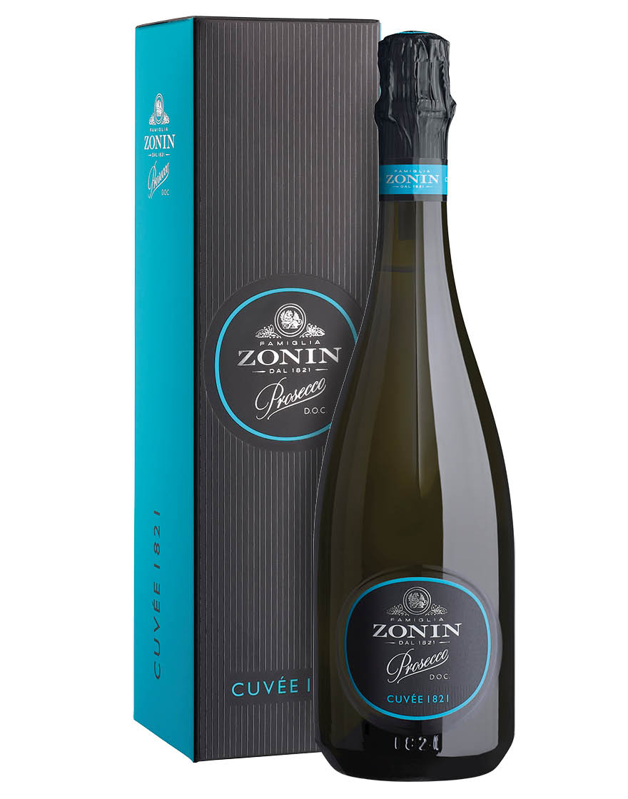 Prosecco DOC Cuvée 1821 Zonin 0,75 ℓ, En Étui