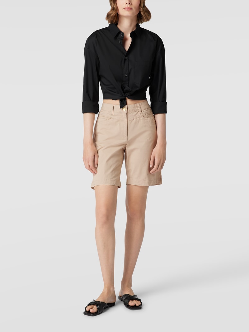 Bermudas im Relaxed Fit in sand