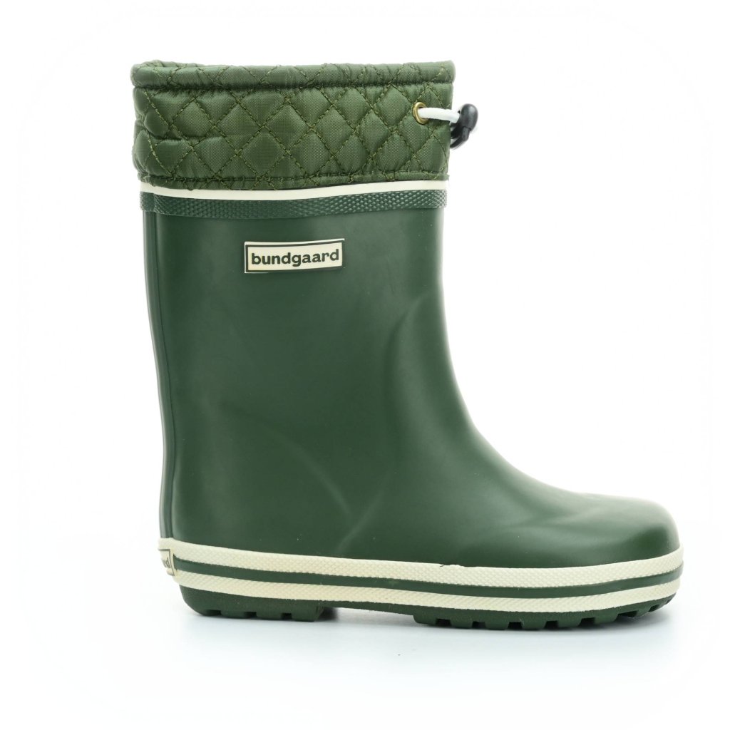 Bundgaard Sailor High Warm Army grüne gefütterten Gummistiefel