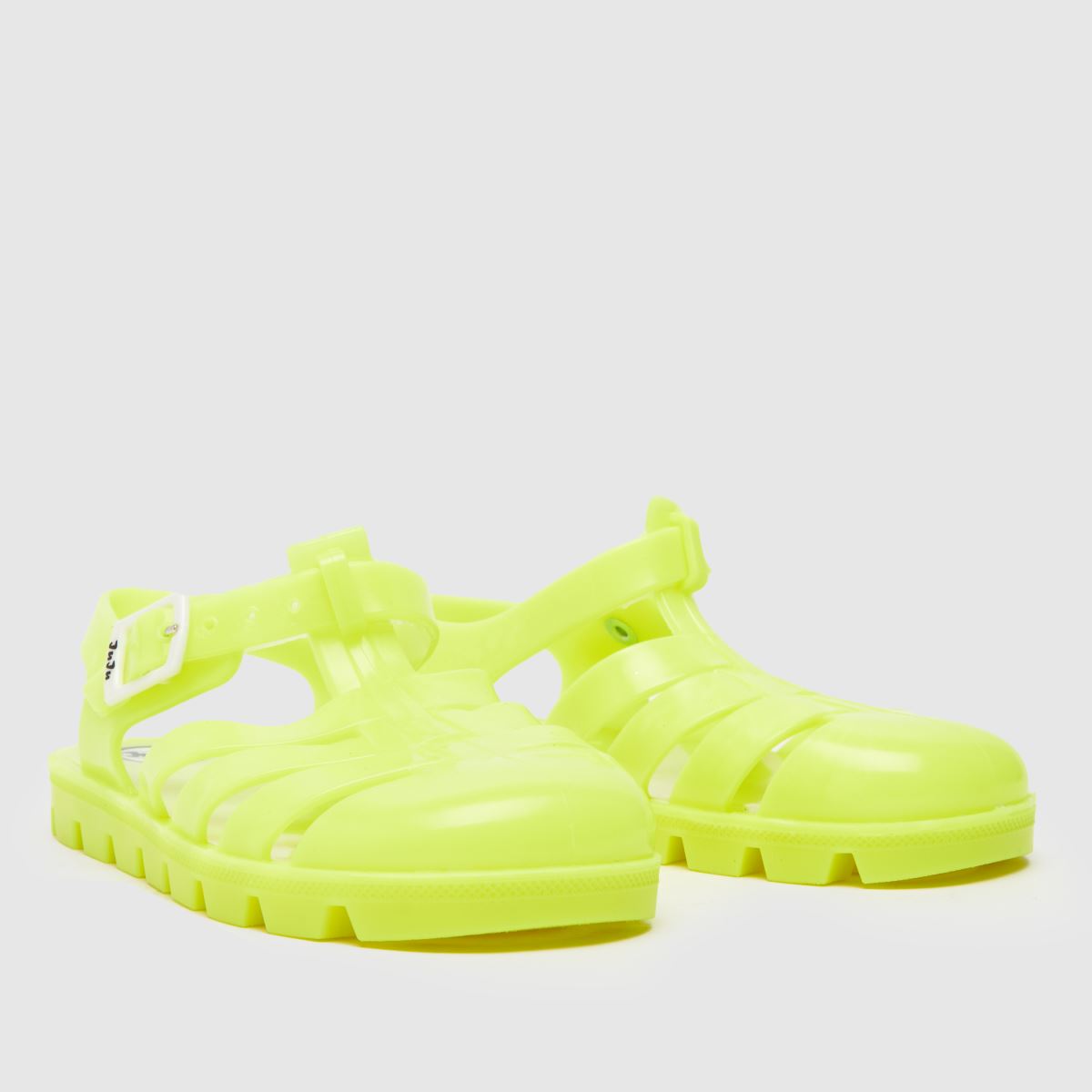 JUJU JELLIES gula nino neon flickor småbarnssandaler