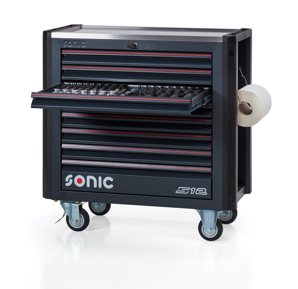 Sonic 749778 Verktygsvagn NEXT S12 fylld 497 delar