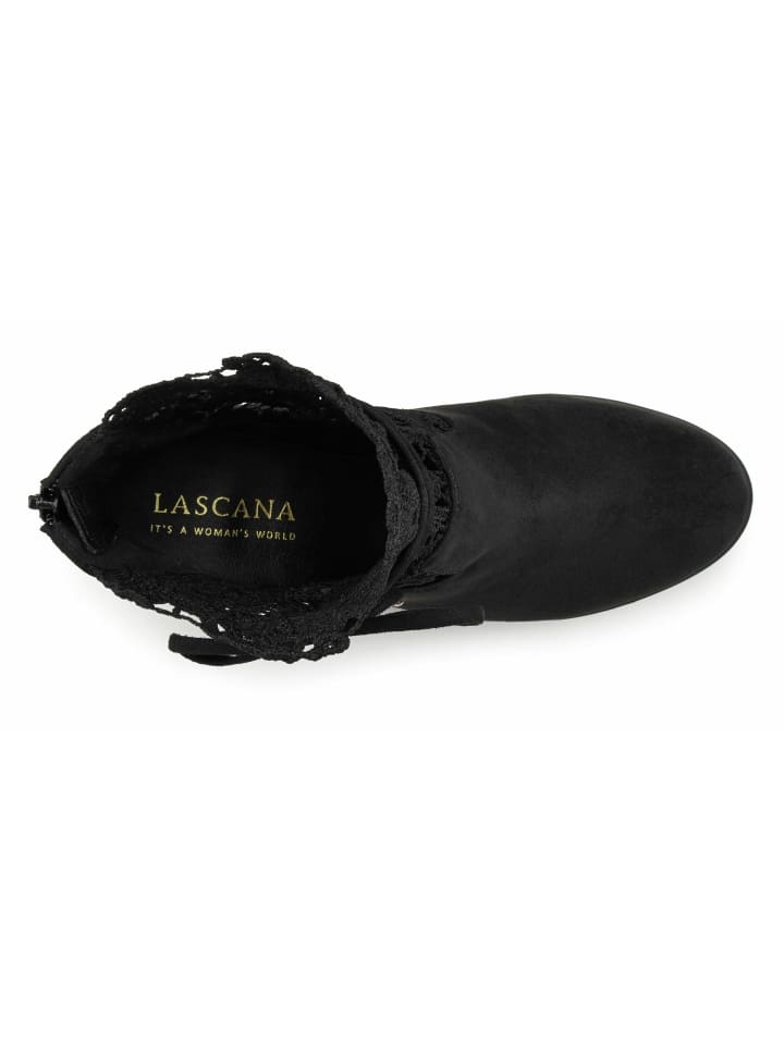 LASCANA High-Heel-Stiefelette in schwarz günstig kaufen