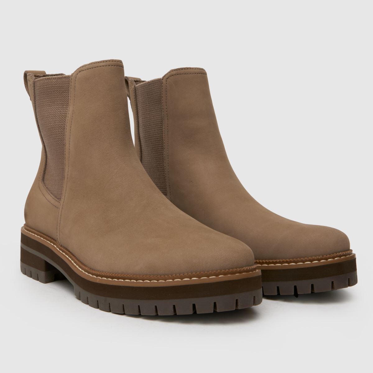 TOMS Bennet ankelboots i naturfärg