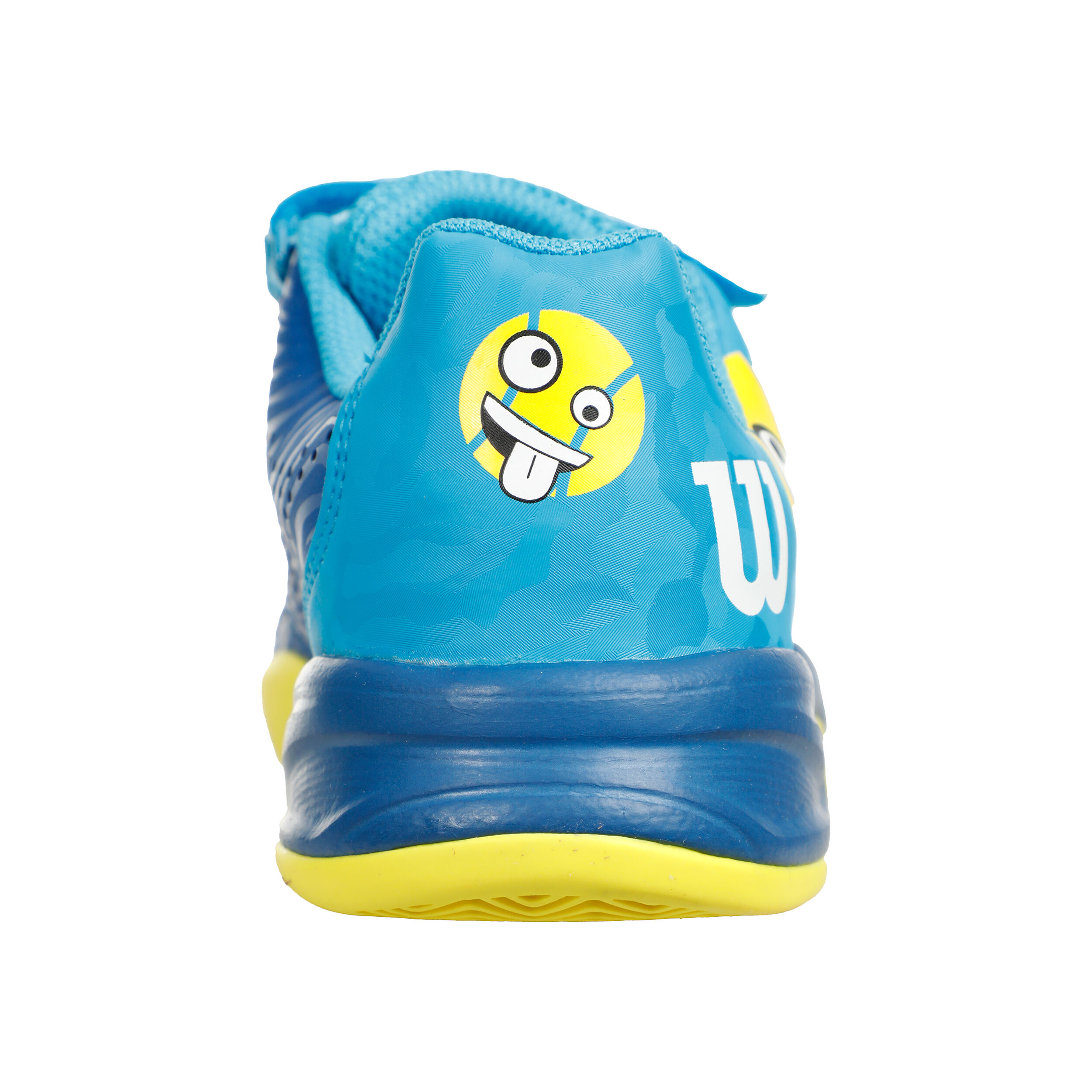 Kaos EMO Allcourtschuh Kinder - Blau, Gelb