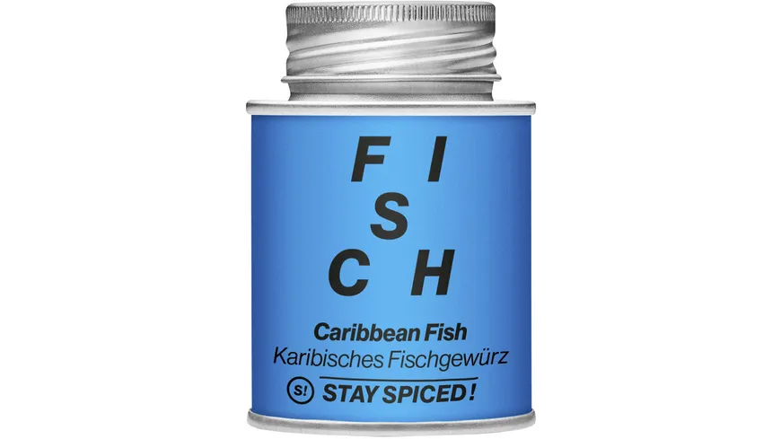 STAY SPICED! Fischgewürz Caribbean Fish 90 g