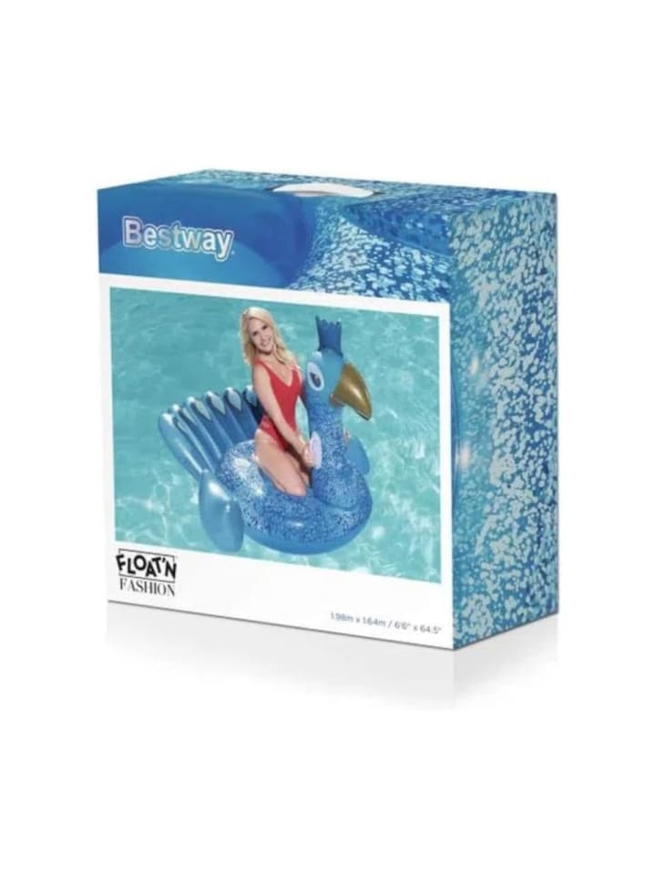 Bestway Schwimmtier - Pfau (198x164cm) in blau günstig kaufen onesize