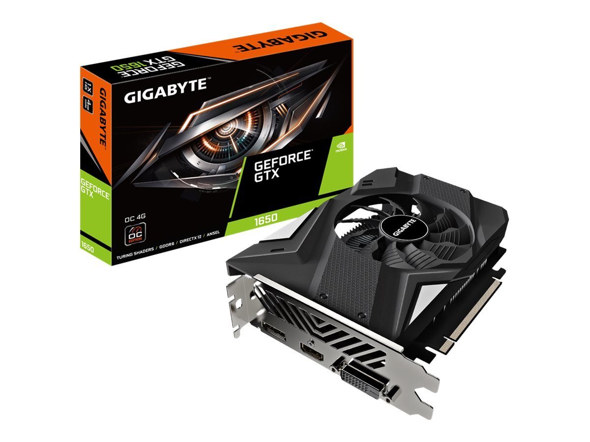 Gigabyte GIGABYTE GeForce GTX 1650 D6 OC 4GB Grafikkarte