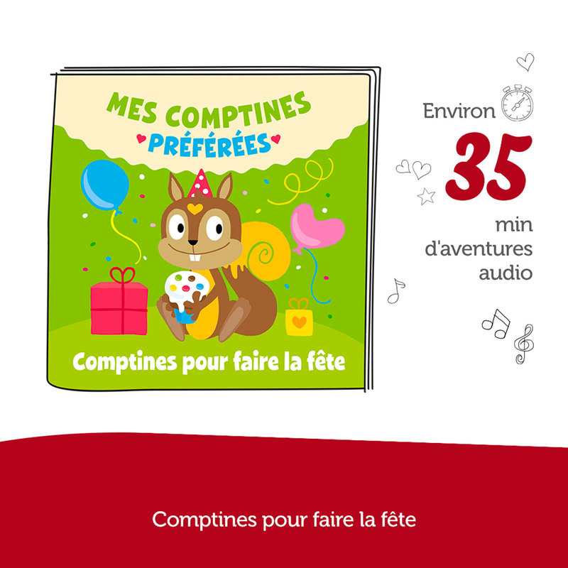 Figurine Tonie Mes comptines préférées, pour faire la fête Tonies