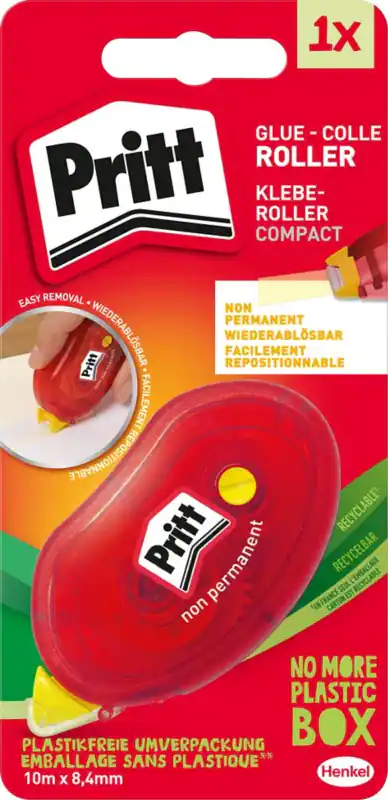 Pritt Kleberoller Compact Nicht Permanent 8,4 mm 2110469 10 m