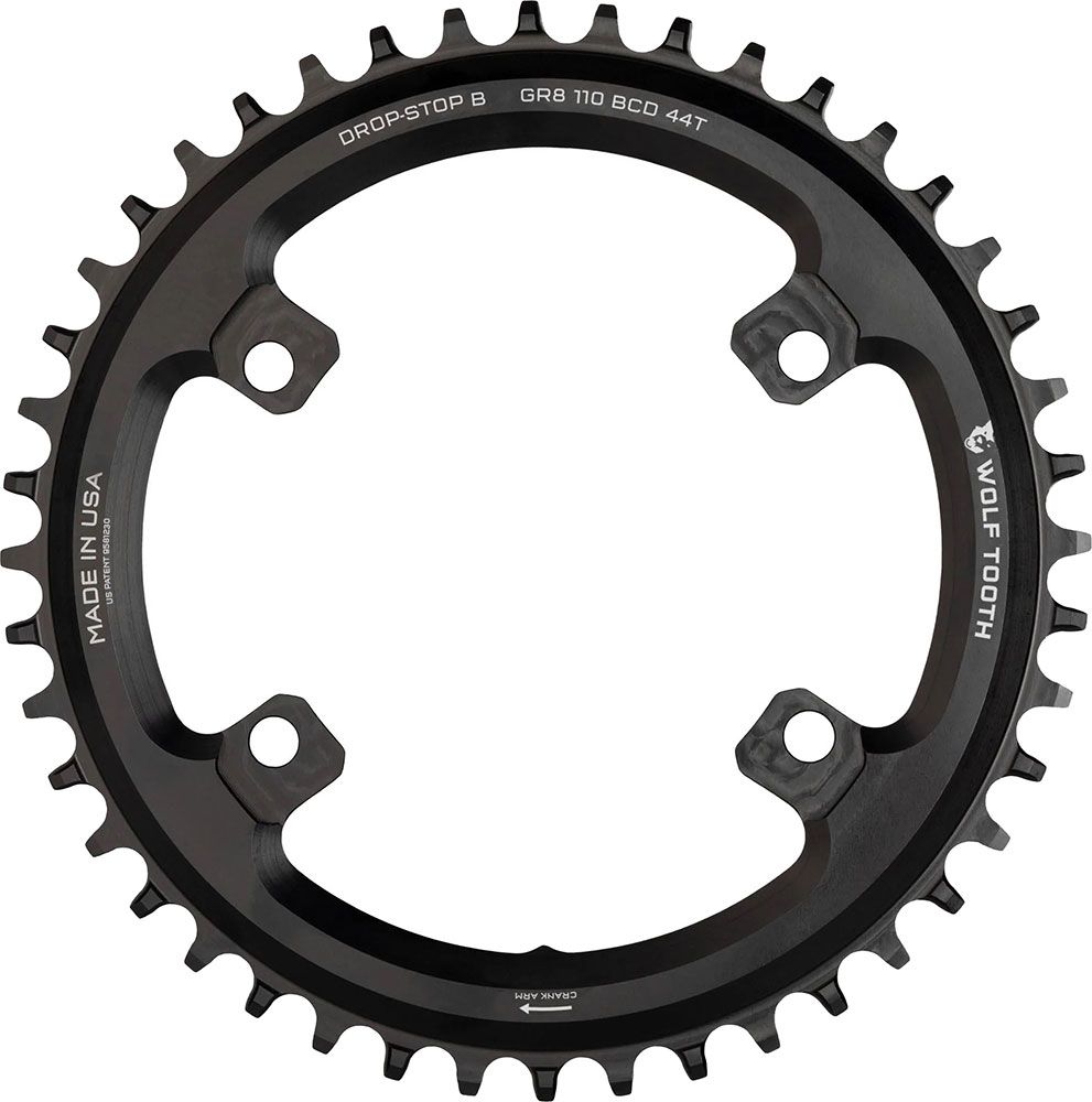 Wolf Tooth Components Shimano GRX 110 BCD Asymmetric 4-Loch Kettenblatt kaufen | Bike-Discount