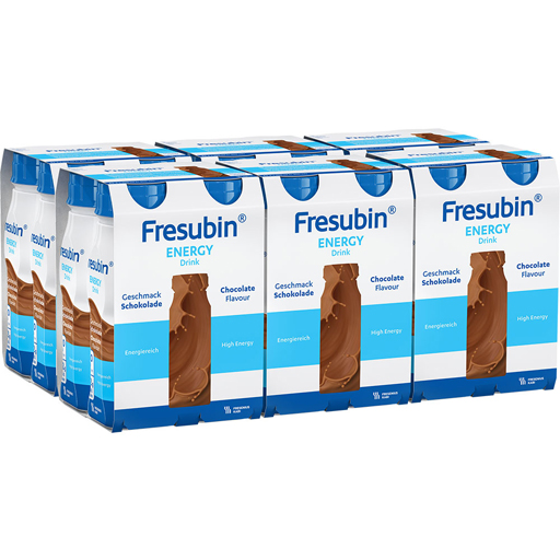 FRESUBIN ENERGY DRINK Schokolade Trinkflasche  6X4X200 ml  Lösung