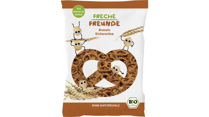 Freche Freunde Brezel Kichererbse 75 g