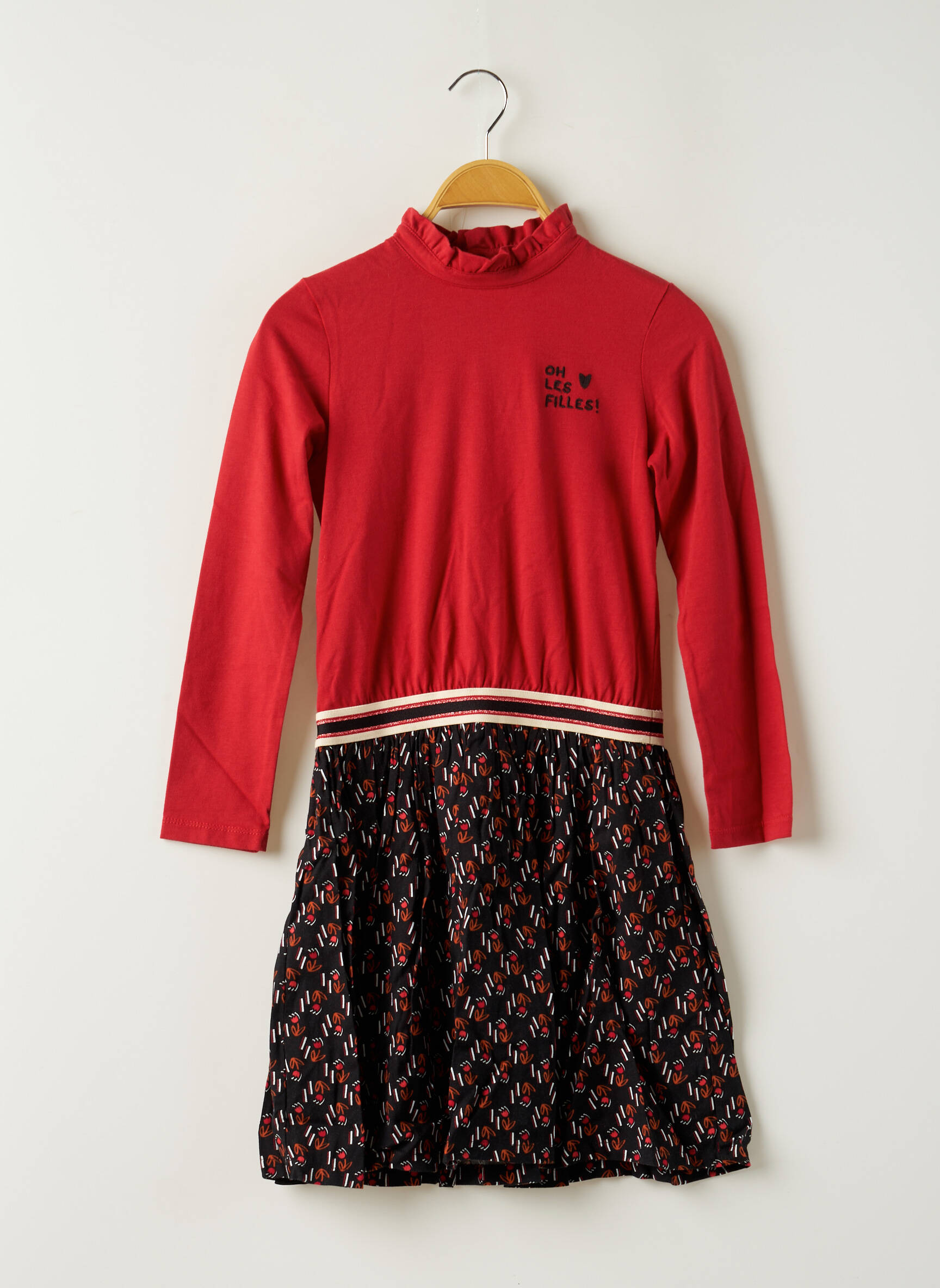 Catimini Robes Mi Longues Fille couleur rouge
