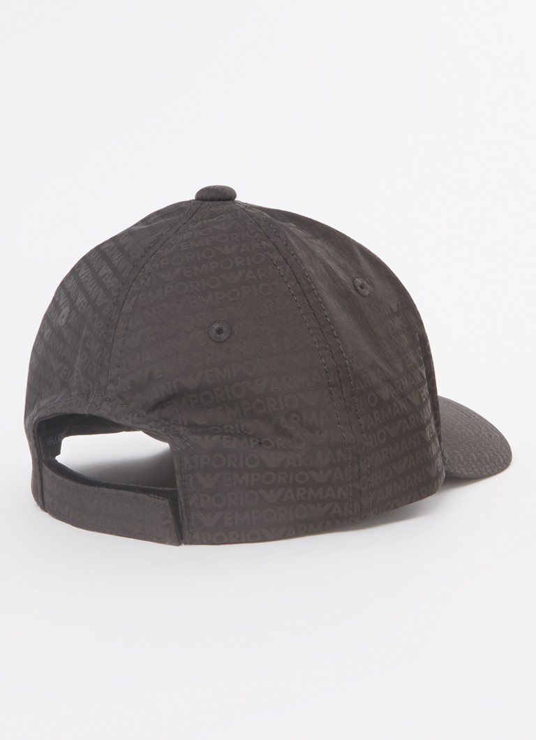Boné Emporio Armani com estampa e logotipo.