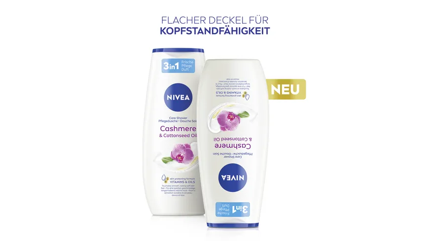 NIVEA Pflegedusche Cashmere & Cottonseed Oil 250 ml