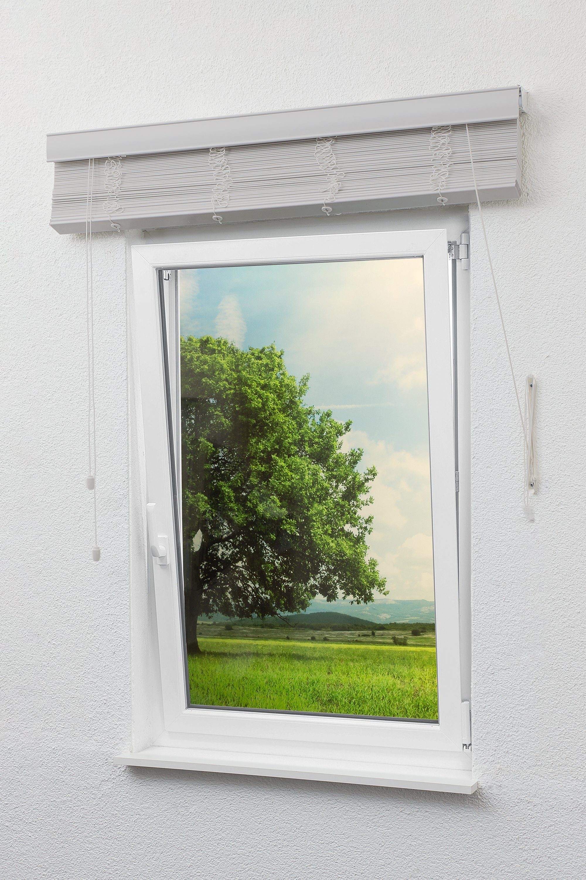 Jalousie Holzoptik 50mm, LYSEL®, HxB 130x60cm