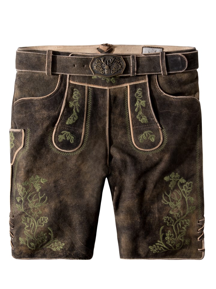 Stockerpoint Stockerpoint Trachtenlederhose Edgar in sepia raw günstig kaufen