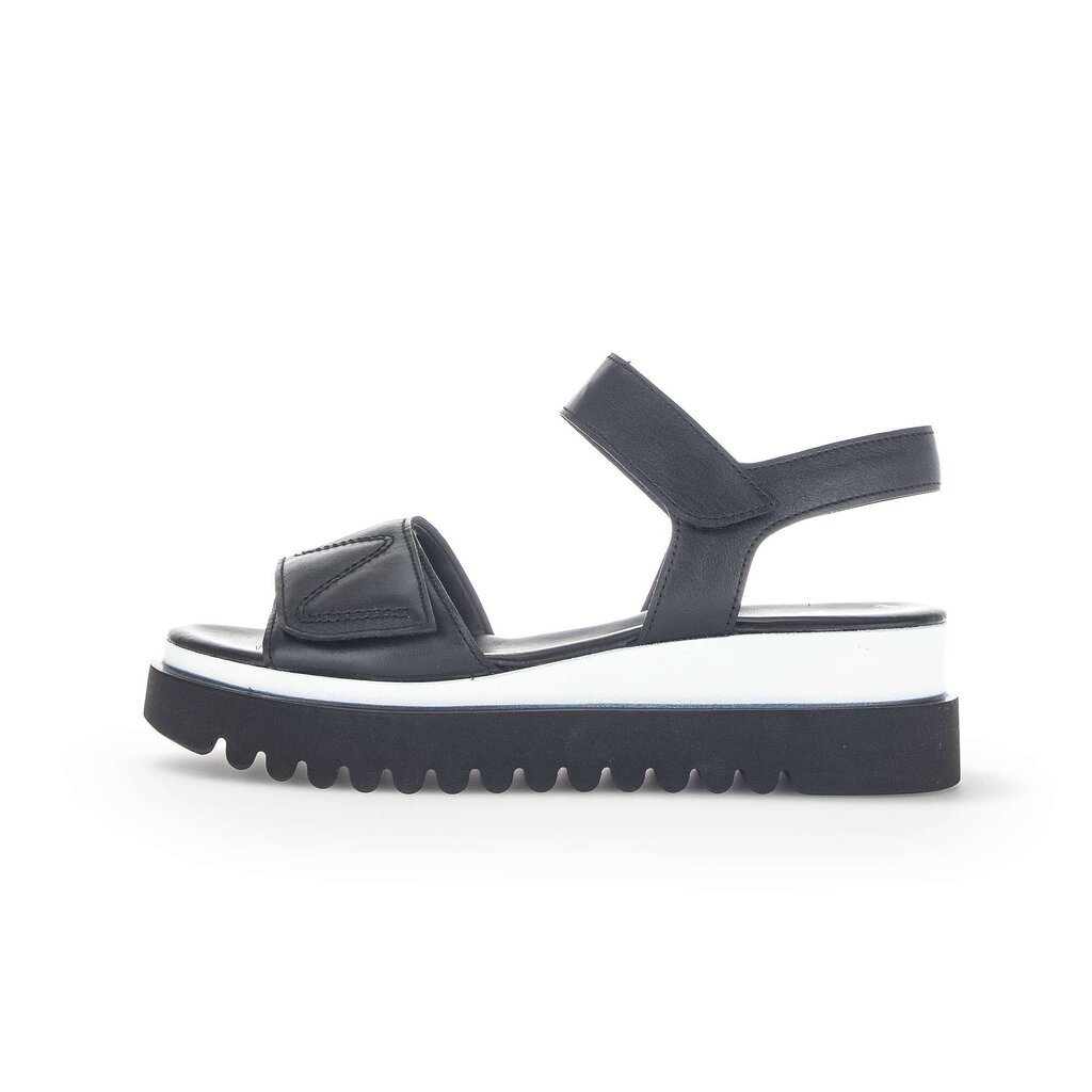 Gabor fashion Keilsandalette schwarz