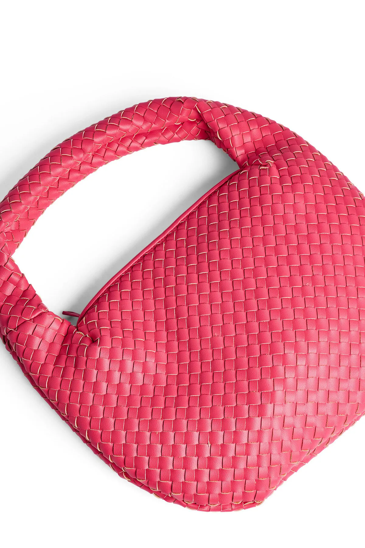 NA-KD Accessories  Gewebte, abgerundete Umhängetasche