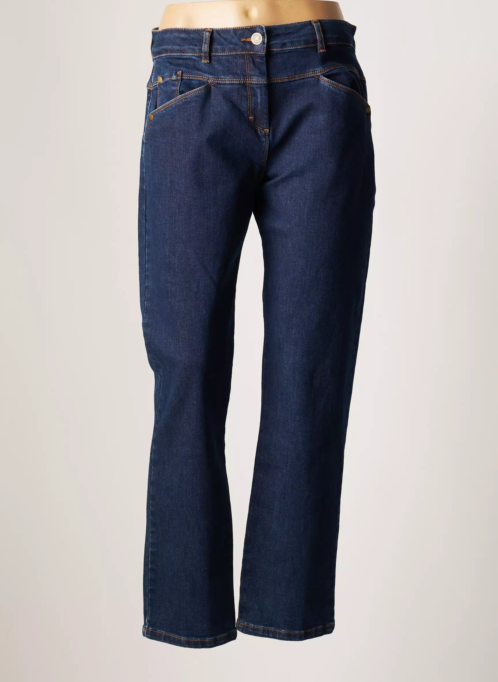 Armor Lux Pantalons Droits Femme couleur bleu