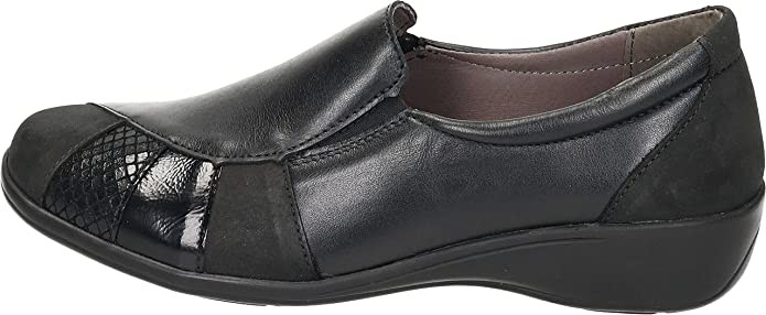 COMFORTABEL Komfort Slipper schwarz