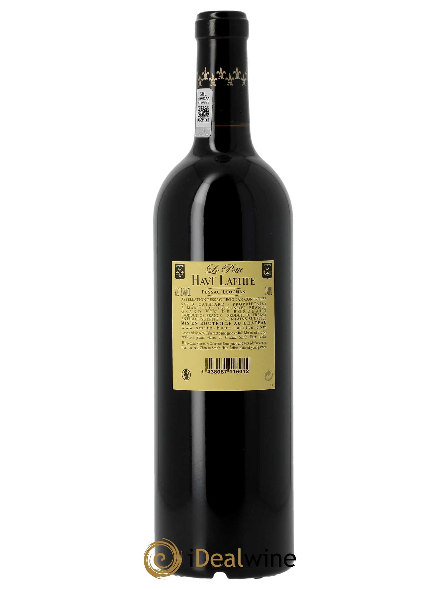 Le Petit Haut Lafitte (CBO à partir de 6 BTS) 2016 - Lot de 1 Bouteille