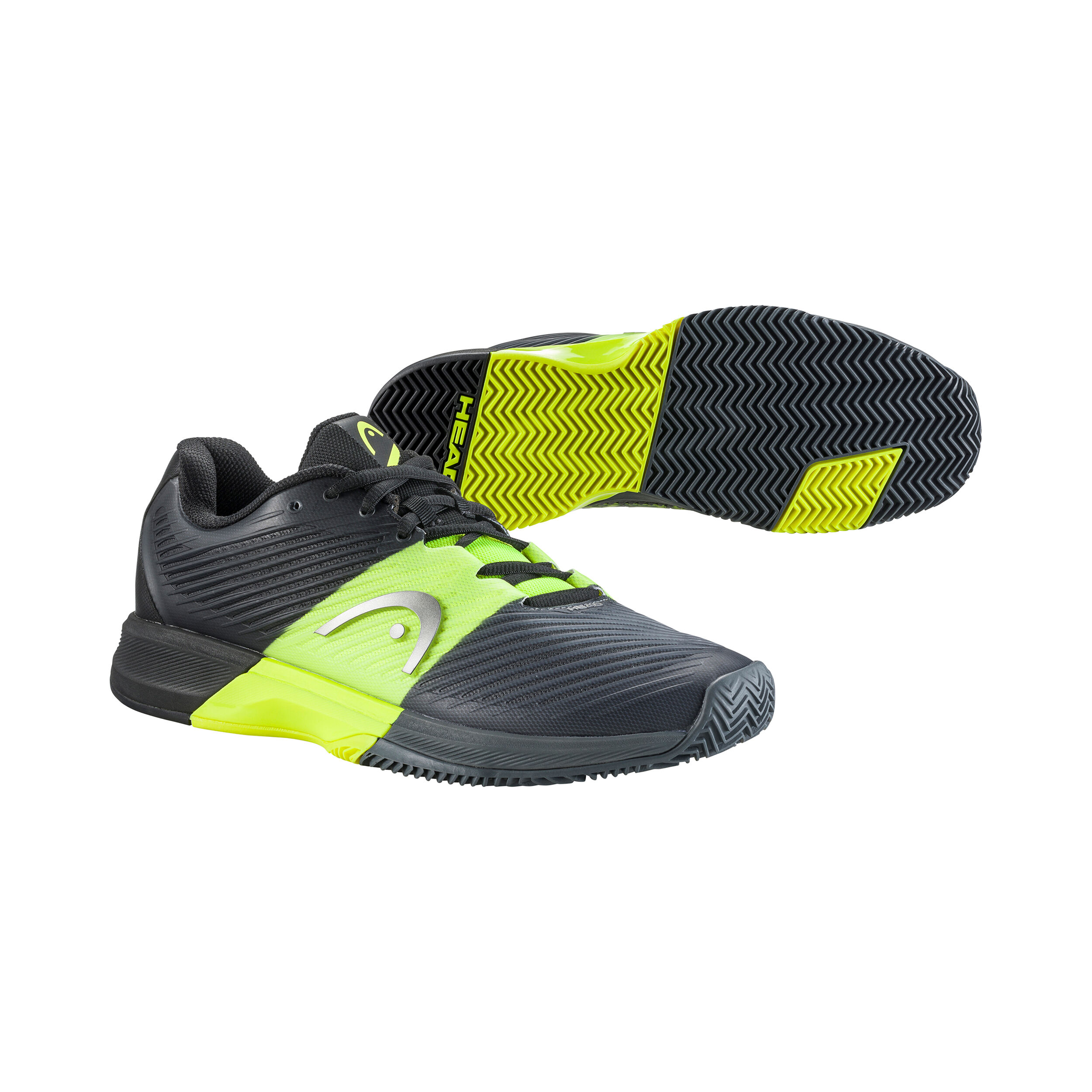 Revolt Pro 4.0 Sandplatzschuh Herren - Schwarz, Gelb