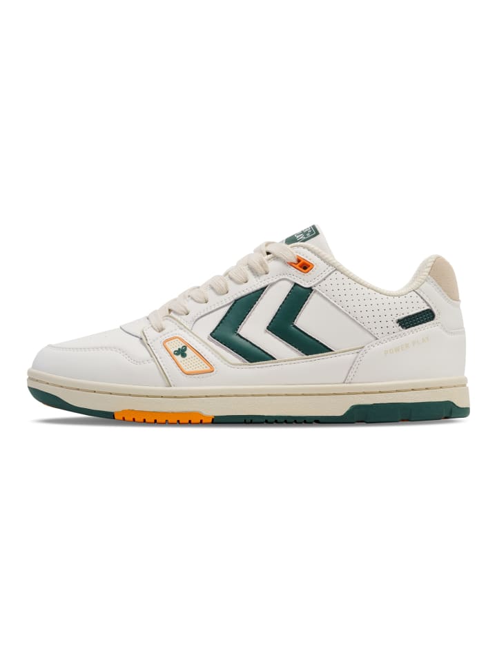Hummel Hummel Shoe Power Play Erwachsene in MARSHMALLOW/RAIN FOREST günstig kaufen 38