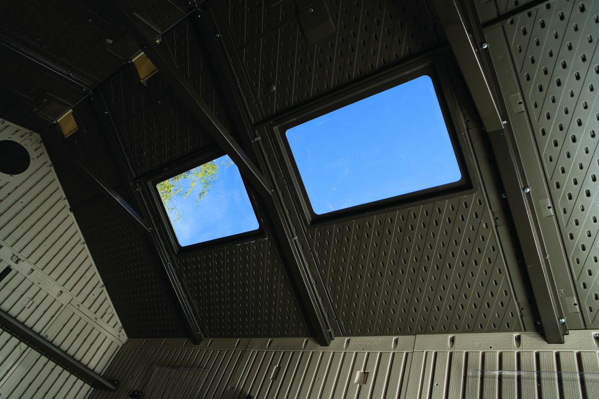 50NRTH Lifetime Kunststoff Gerätehaus Sky