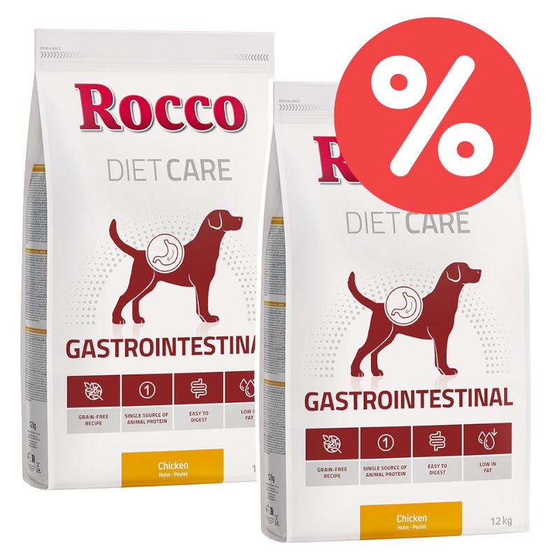 Sparpaket Rocco Diet Care Trockenfutter 2 x 12 kg