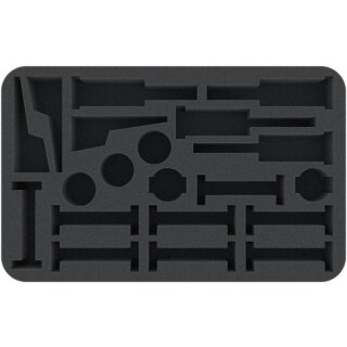 Feldherr Schaumstoffeinlage für Star Wars Legion: Priority Supplies Battlefield Expansion + Barricades Pack
