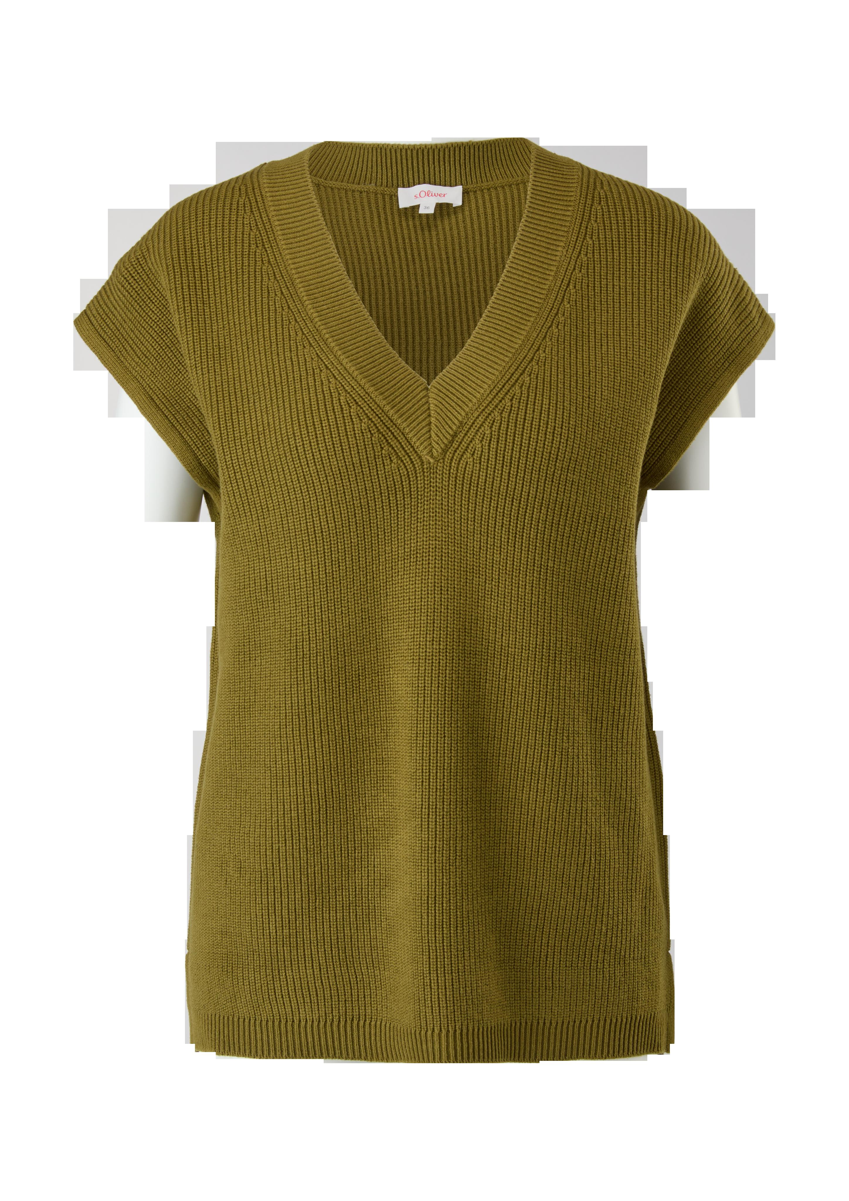 Strickpullunder mit V-Ausschnitt  2120694-7734