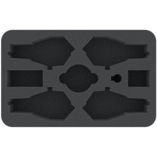 Feldherr 45 mm Half-Size Schaumstoff für Dropfleet Commander - Shaltari Kreuzer
