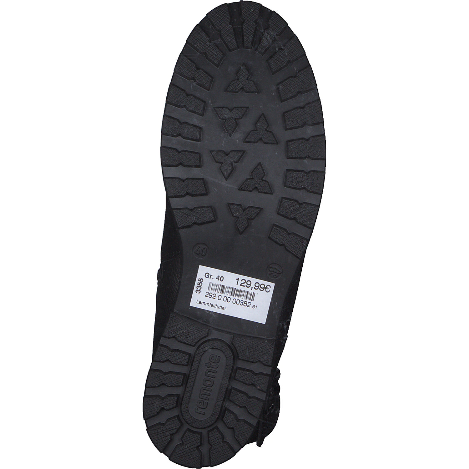 Remonte D0W76, Winterstiefeletten, Damen, Schwarz