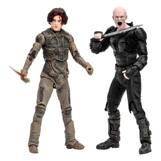 Dune: Teil 2 Actionfiguren 2er-Pack Paul Atreides & Feyd-Rautha Harkonnen 18 cm