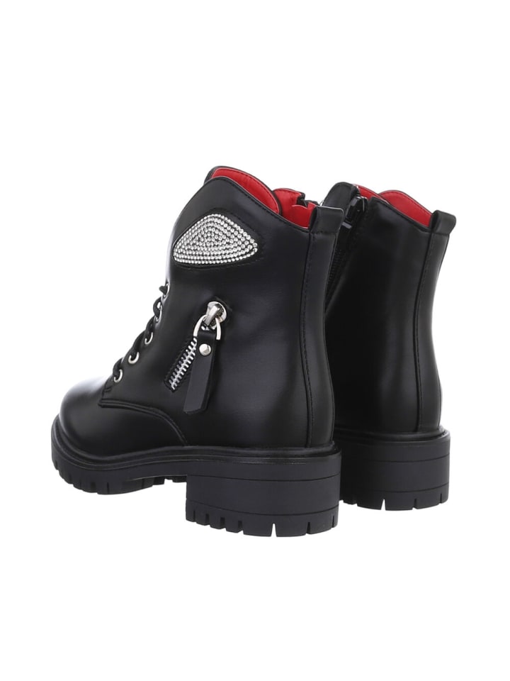 Ital-Design Stiefelette in Schwarz günstig kaufen