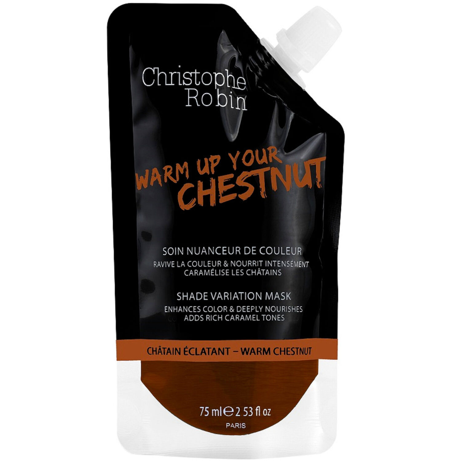 Christophe Robin Soin Nuanceur de Couleur Pocket Châtain Eclatant 75 ml