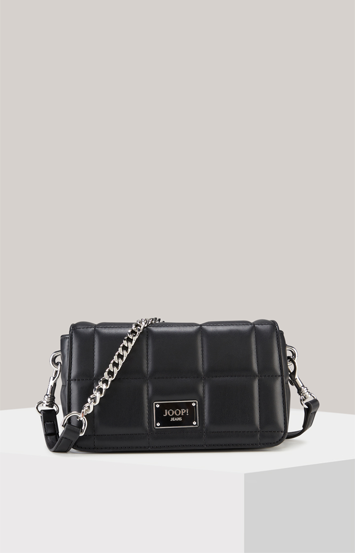 Schultertasche Ordine Luzi in Schwarz