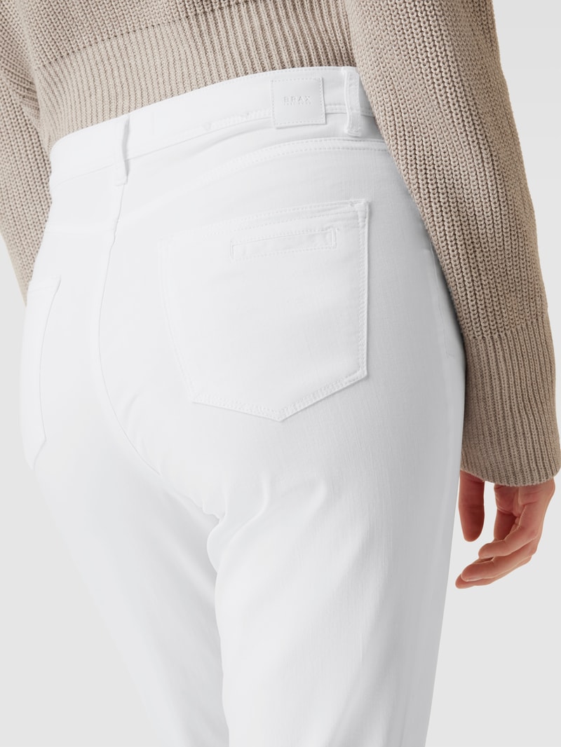 Jeans in 7/8-Länge Modell 'Caro' in weiß