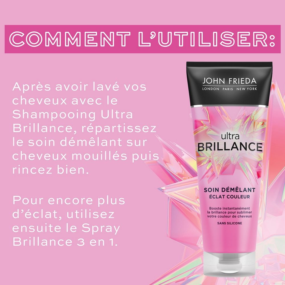 john frieda Ultra Brillance Soin Démêlant 250ml Soin Démêlant