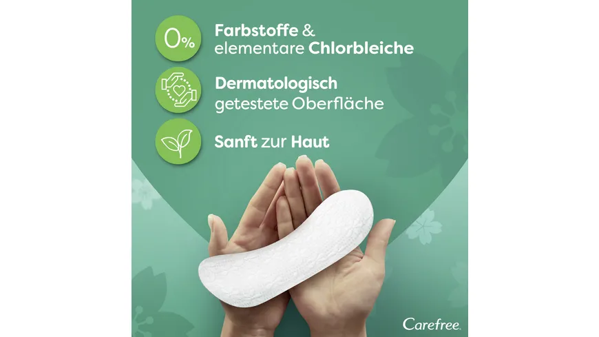 Carefree FlexiComfort Normal x44 Slipeinlagen ohne Duft