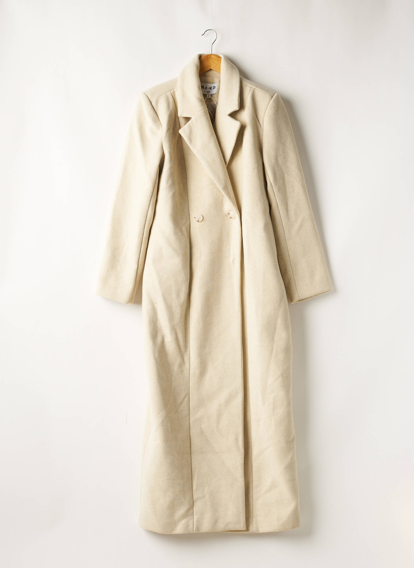 Na Kd Manteaux Longs Femme couleur beige