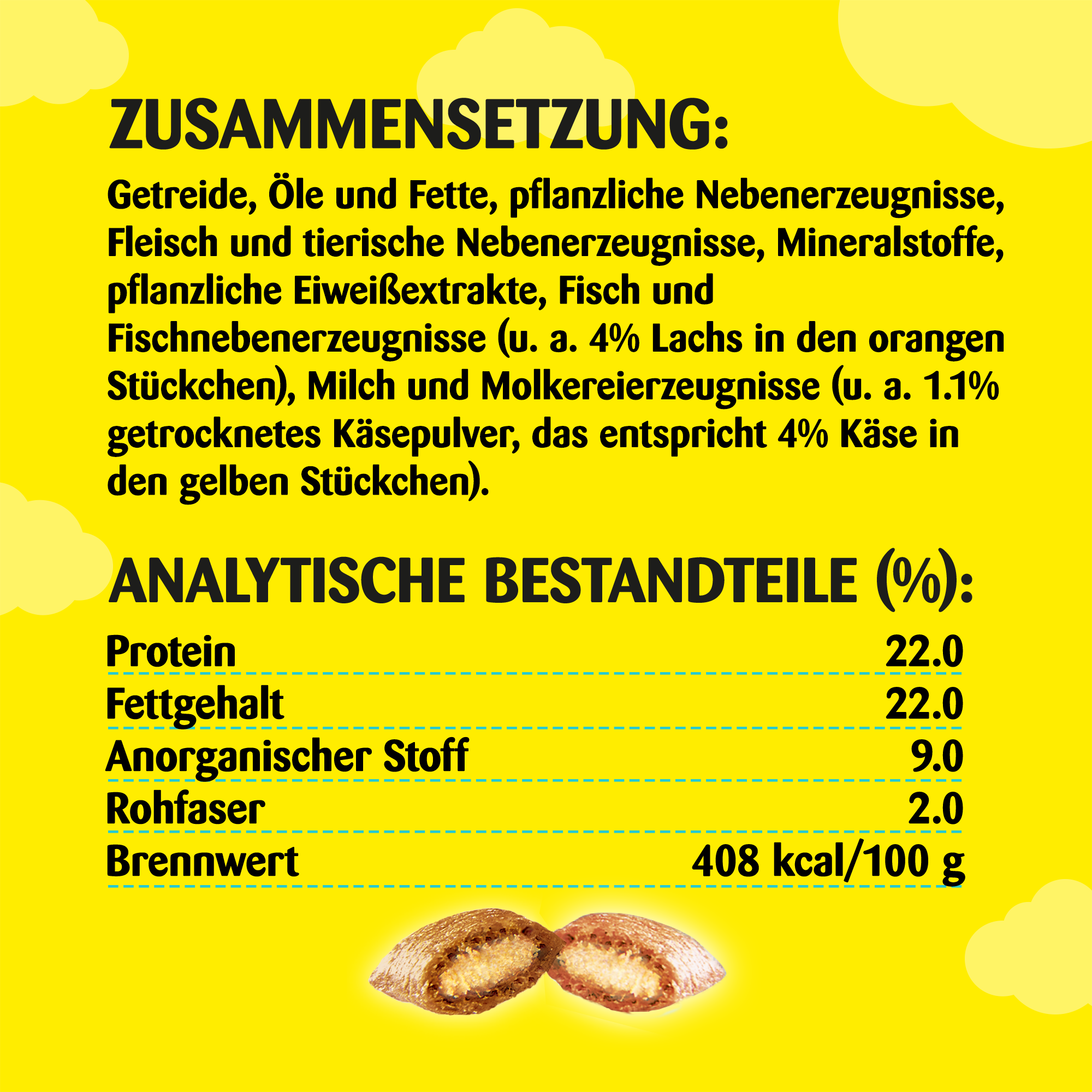 Dreamies Snacks Dreamies Mix 6x60g Käse & Lachs