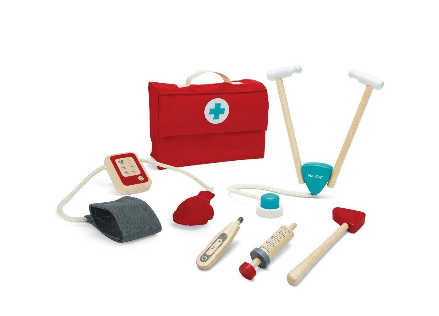 Plantoys Spielzeug-Arztkoffer Doktor Set, (Komplettset)