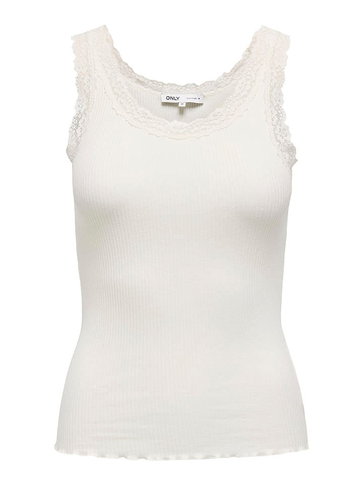 ONLY Top in Weiß günstig kaufen