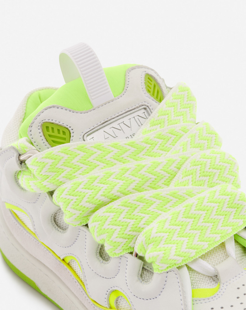 SNEAKERS CURB EN CUIR