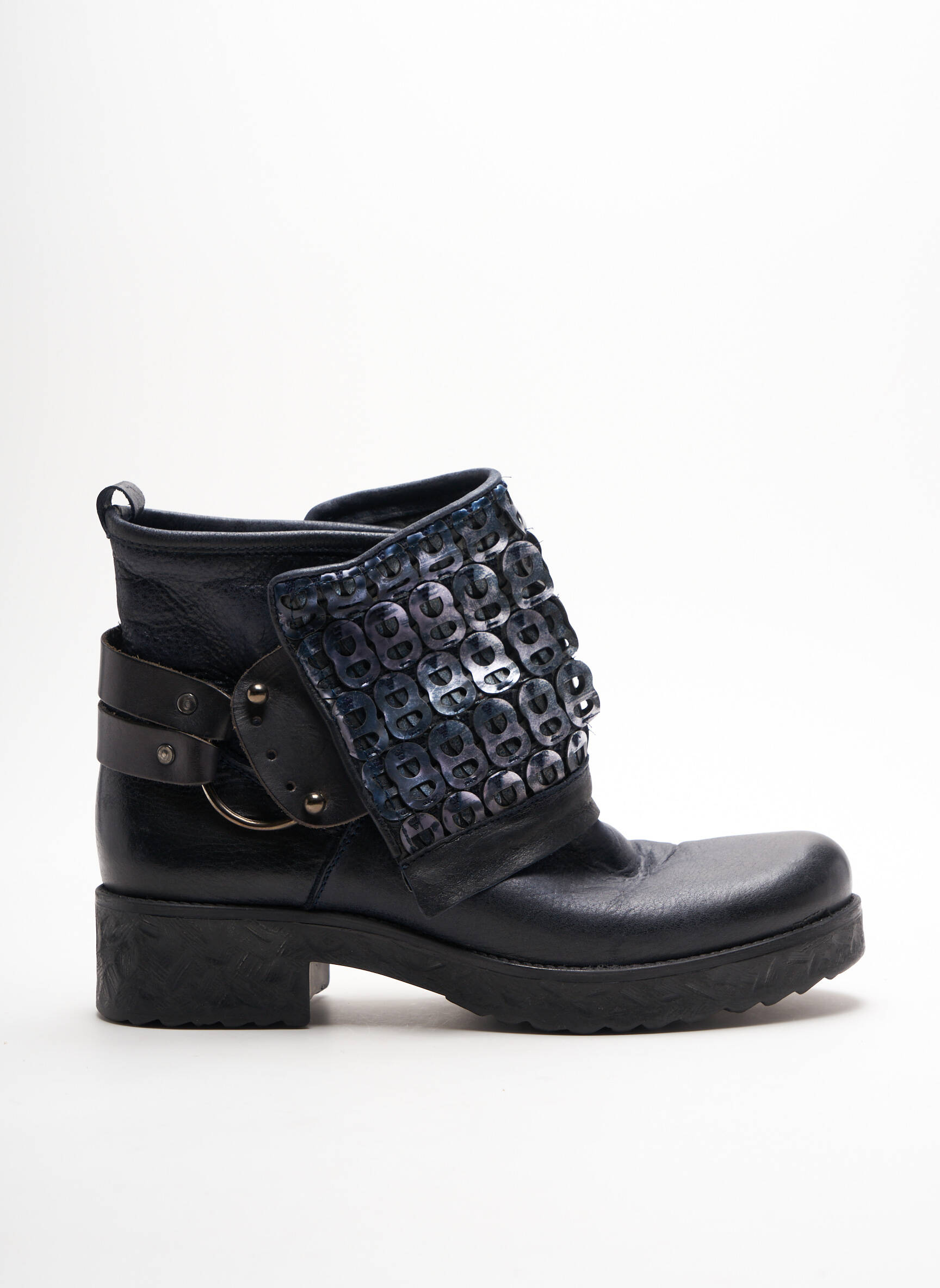 Looking Bottines Femme couleur bleu
