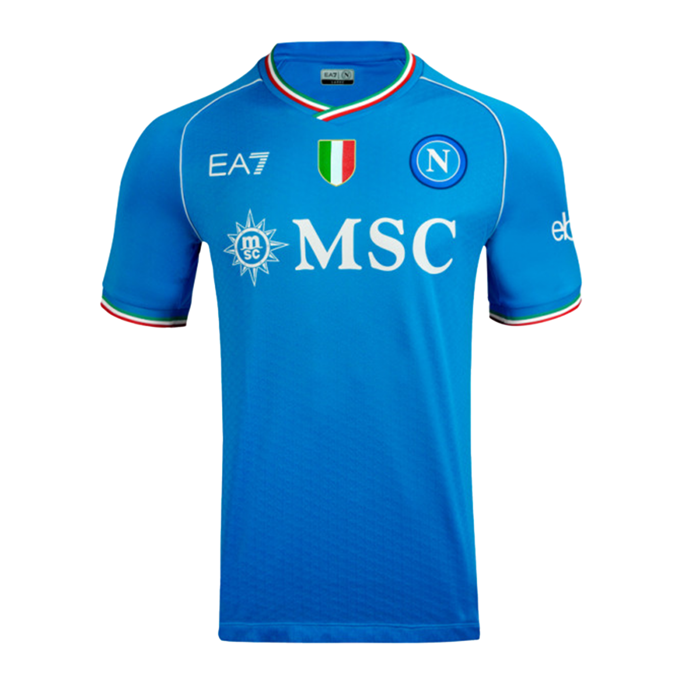 EA7 SSC Neapel Trikot Home 2023/2024 Hellblau