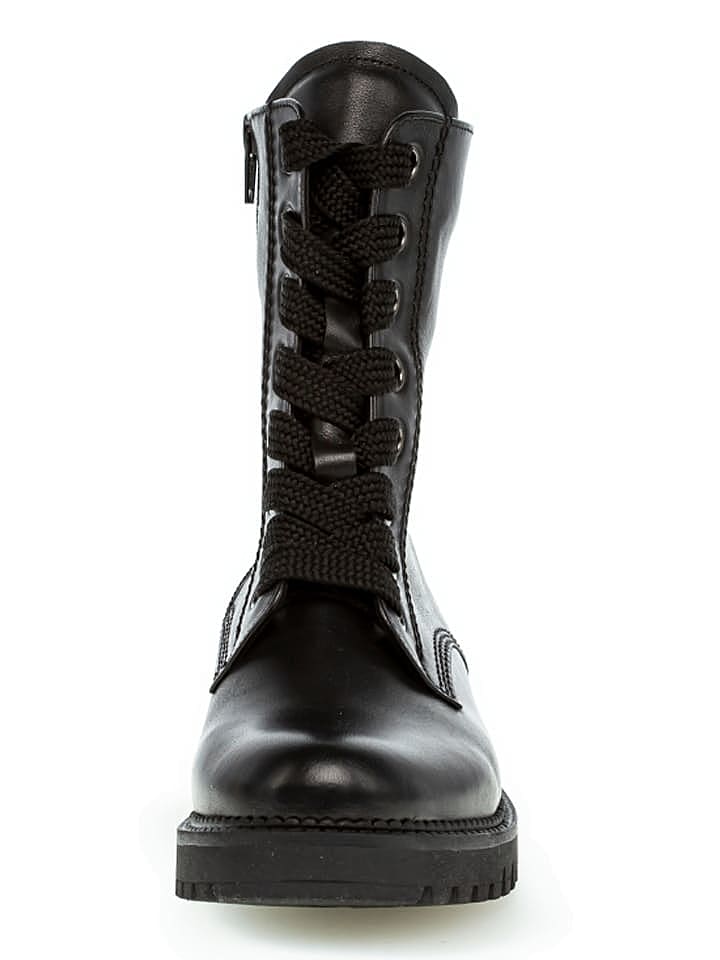 Gabor Leder-Boots in Schwarz günstig kaufen 40