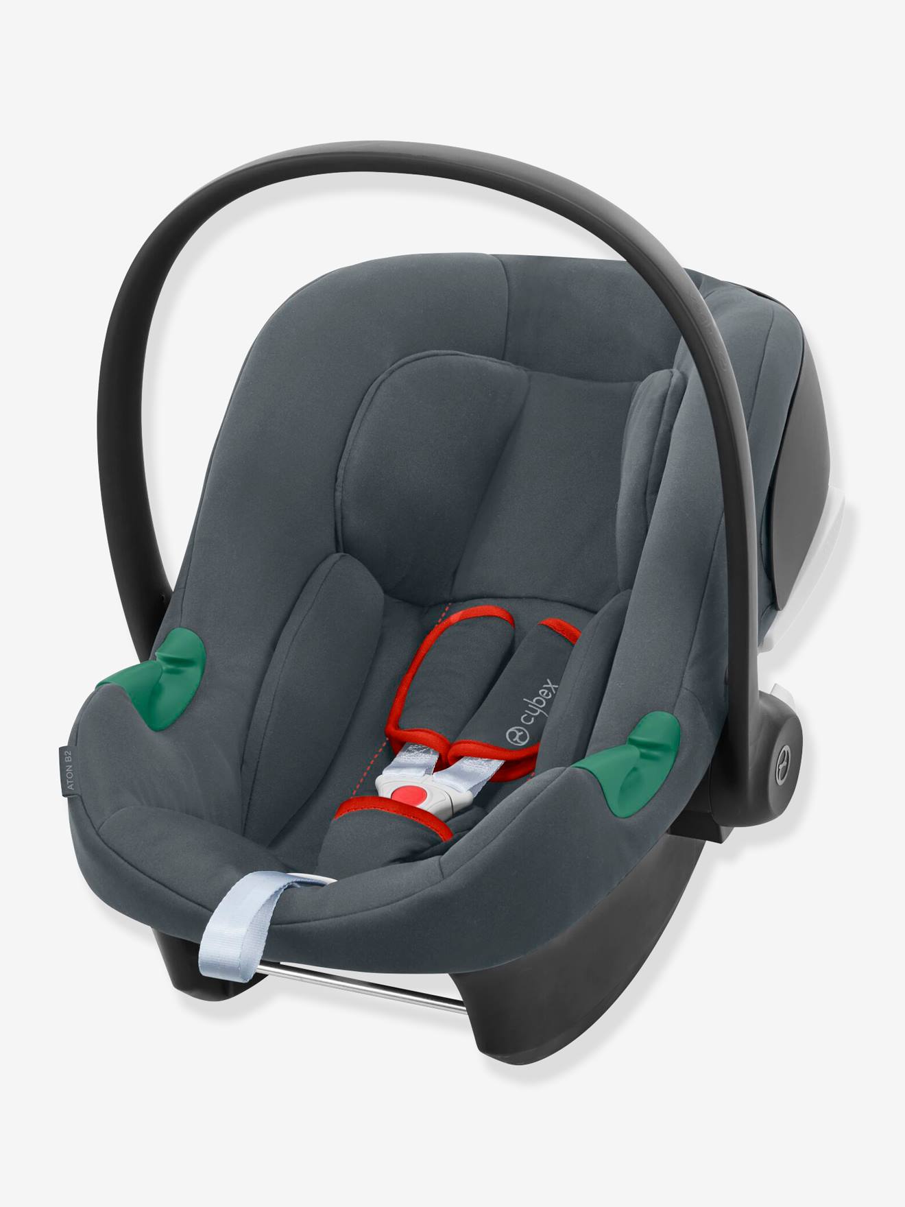 Siège-auto coque CYBEX Gold Aton B2 i-Size 45 à 87 cm, équivalence groupe 0+ gris (steel grey)